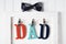 Fathers Day theme with hanging DAD letters