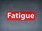 Fatigue Red Banner Abstract Background