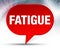 Fatigue Red Bubble Background