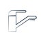 Faucet vector outline icon