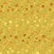 Faux Gold Foil Glitter Polka Dots Pattern