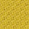 Faux Gold Foil Glitter Polka Dots Pattern