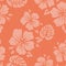 Faux Linen Hawaiian Background Pattern