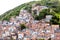 Favela, Brazilian slum on a hillside in Rio de Janeiro