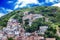 Favela on hillside in Rio de Janeiro, Brazil