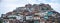 Favelas in the city of Rio de Janeiro. A place where poor people live