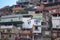 Favelas in the city of Rio de Janeiro. A place where poor people live