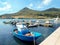 Favignana harbor in the early spring, Sicily