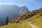 Favourite hiking area in the karwendel alps, austria