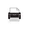 Fax solid icon, printer, electronic device,