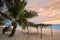 Fayaoue beach on the coast of Ouvea lagoon, Mouli and Ouvea Islands, Loyalty Islands, New Caledonia