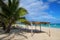 Fayaoue beach on the coast of Ouvea lagoon, Mouli and Ouvea Islands, Loyalty Islands, New Caledonia