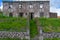 faÃ§ade of a dilapidated building in the city of Horta of the Azores archipelago