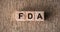 FDA approved words made with wooden blocks. Food and drugs association concept