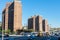 FDR Drive on the Lower East Side in New York City with Public Housing Buildings