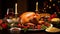 feast happy holidays food