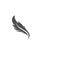 Feather pen write sign logo template app