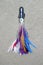 Feather skirted lure for big game angler fish