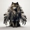 Feathered Wolf: A Post-apocalyptic Surreal Fashion Statement