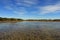 Feathery cloudscape over Nine Mile Pond in Everglades National Park, Florida.