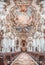 Feb 1, 2020 - Steingaden, Germany: Ultrawide fisheye view of rococo altar facade inside pilgrimage church of Wies