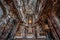 Feb 2, 2020 - Munich, Germany: Ultrawide upward view of ceiling fresco altar facade in Baroque style church Asamkirche