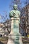 Feb 8, 2020 - Budapest, Hungary:Ferencz Salamon bronze Statue in front of National Science Academy in Budapest, Hungary