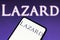 February 16, 2023, Brazil. In this photo illustration the Lazard logo seen displayed on a smartphone