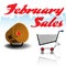 February sales