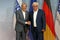 Federal Foreign Minister Dr Frank-Walter Steinmeier welcomes Paolo Gentiloni