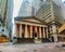 Federal Hall National Memorial on Wall Street in New York