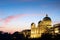 Federal Palace of Switzerland at night