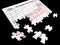 Federal tax form 1040 made into a jigsaw puzzle