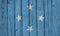 Federated States Of Micronesia Flag Over Wood Planks