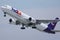 Fedex Express plane taking off from Los Angeles Airport, LAX