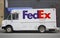 FedEx Express truck in Manhattan