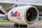 FedEx jet detail