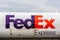 FedEx logo on jet