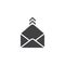 Feedback envelope vector icon