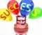 Feel happy and success - pictured as word Feel happy on a fuel tank and balloons, to symbolize that Feel happy achieve success and
