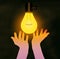 Feel The Warmth of Incandescent Light Bulb