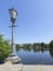 Feenteich, a tributary of Alster lake at Hamburg