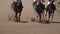 The Feet of the Horses at the Racetrack