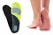 Feet and orthopedic insoles