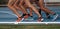 Feet runners sprinters