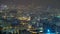 Fei ngo shan Kowloon Peak night timelapse Hong Kong cityscape skyline.
