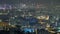 Fei ngo shan Kowloon Peak night timelapse Hong Kong cityscape skyline.