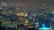 Fei ngo shan Kowloon Peak night timelapse Hong Kong cityscape skyline.