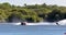 FELBRIDGE, SURREY/UK - MAY 29 : Water skiing at Wiremill Lake n