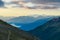 Feldseekopf - Scenic sunrise view of majestic mountain peaks of High Tauern seen from Feldseekopf, Carinthia Salzburg